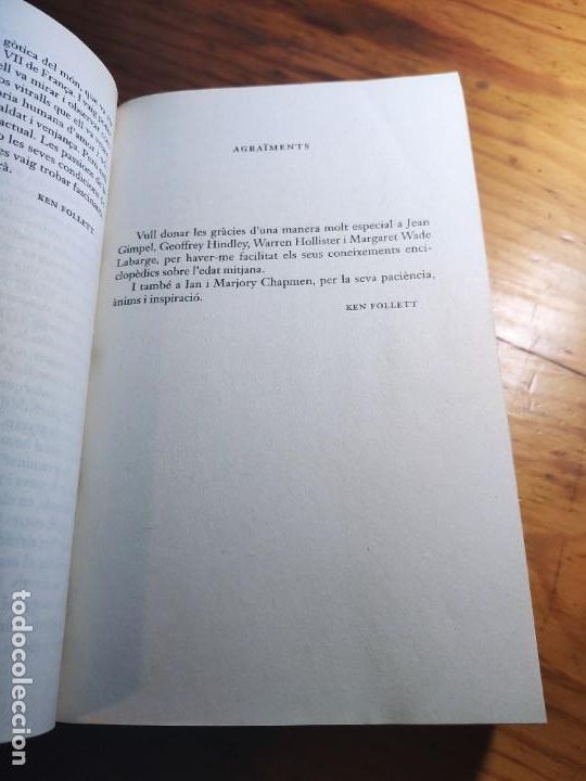 Libros de segunda mano: Els pilars de la Terra. Ken Follet - Foto 4