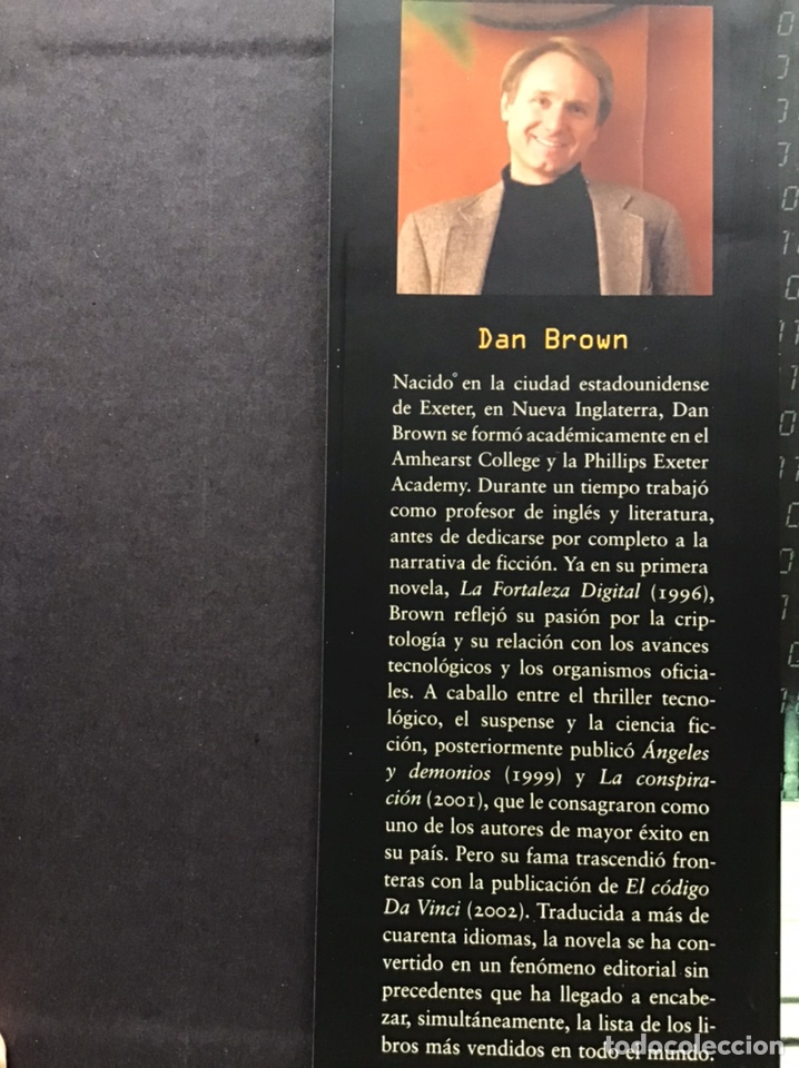 Libros de segunda mano: LA FORTALEZA DIGITAL / DAN BROWN / C&Iacute;RCULO DE LECTORES - Foto 3