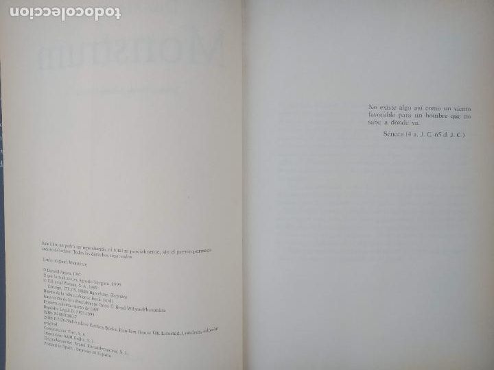 Libros de segunda mano: Monstrum de Donald James - Foto 2