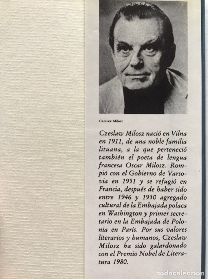 Libros de segunda mano: EL PODER CAMBIA DE MANOS / CZESLAV MILOSZ / C&Iacute;RCULO DE LECTORES - Foto 4