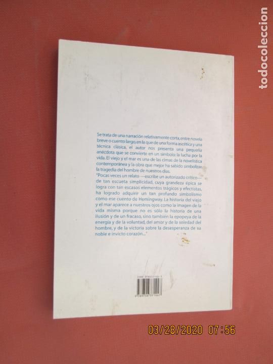 Libros de segunda mano: EL VIEJO Y EL MAR - E. HEMINGWAY - EDICIONES GERNIKA. - Foto 2
