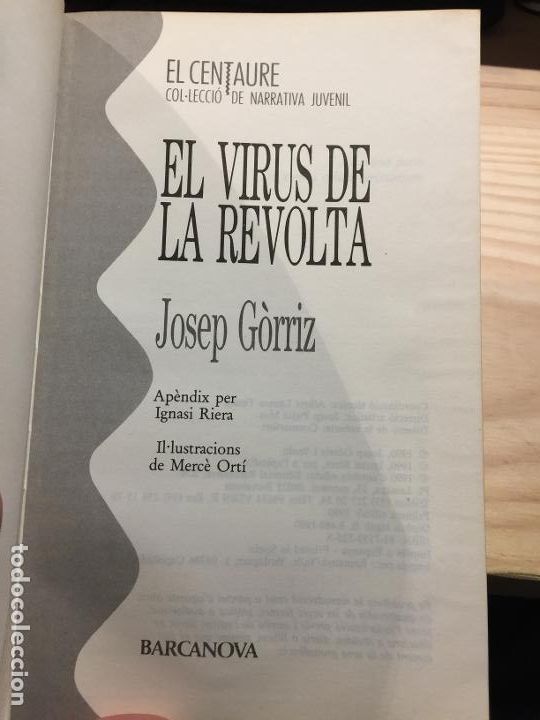 Libros de segunda mano: El virus de la revolta. - Josep G&oacute;rriz. - Foto 2