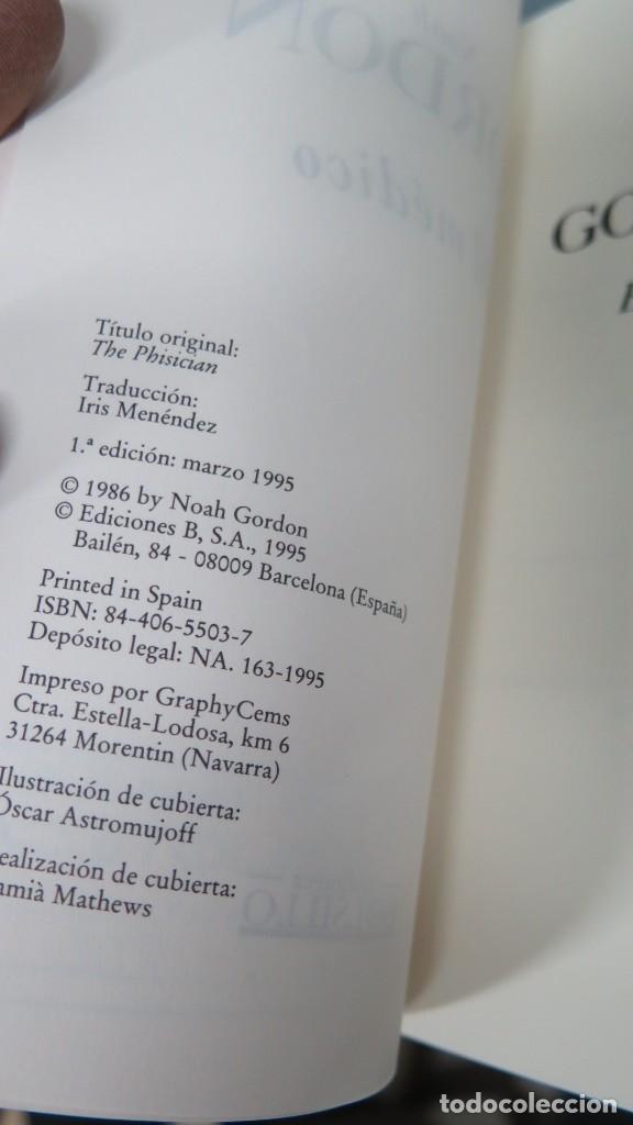 Libros de segunda mano: 1995.- EL MEDICO. GORDON - Foto 2