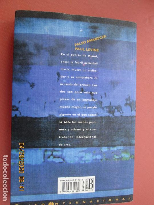 Libros de segunda mano: FALSO AMANECER , PAUL LEVINE 1&ordf; EDICION 1996 - Foto 3
