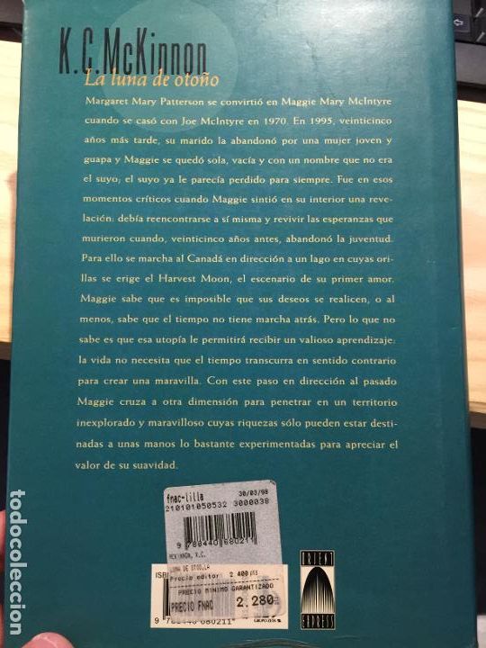Libros de segunda mano: LUNA DE OTO&Ntilde;O - K. C. MCKINNON - Foto 2