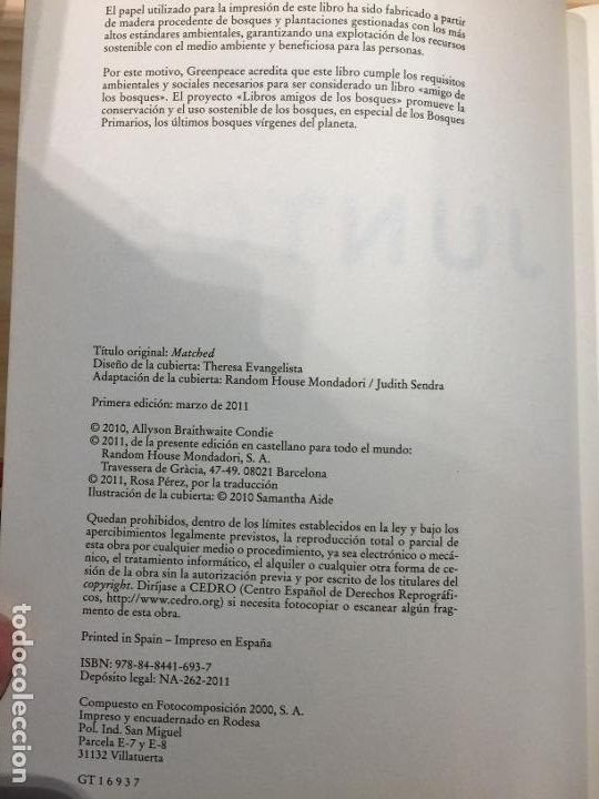 Libros de segunda mano: Juntos&nbsp; - Ally Condie - Foto 2