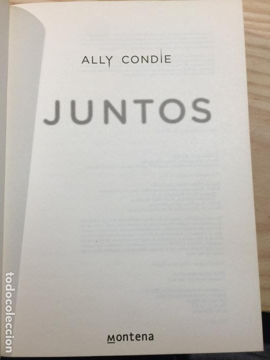 Libros de segunda mano: Juntos&nbsp; - Ally Condie - Foto 4