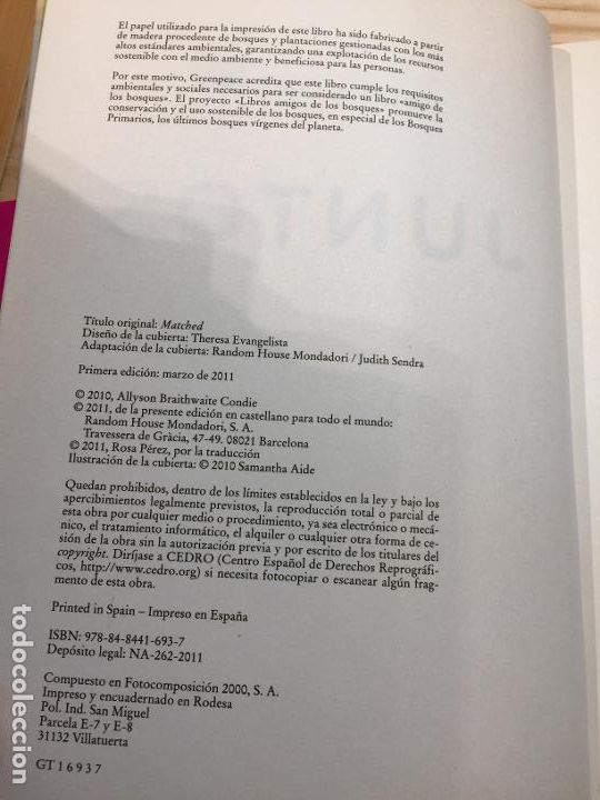 Libros de segunda mano: Juntos&nbsp; - Ally Condie - Foto 3