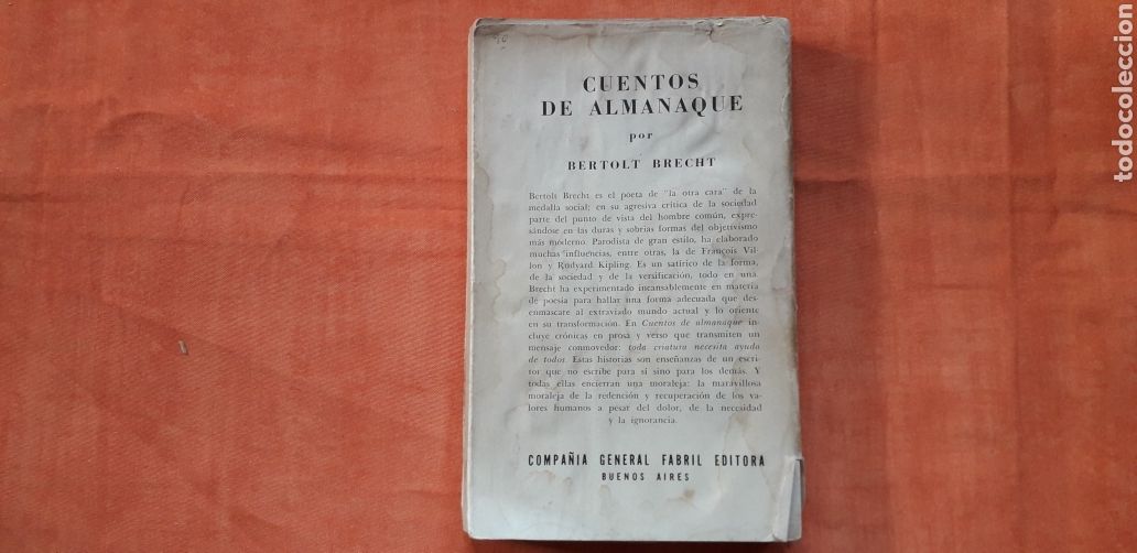 Libros de segunda mano: CUENTOS DE ALMANAQUE, BERTOLT BRECHT, - Foto 6