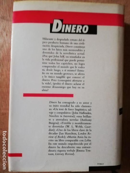 Libros de segunda mano: Dinero. Martin Amis. C&iacute;rculo - Foto 5