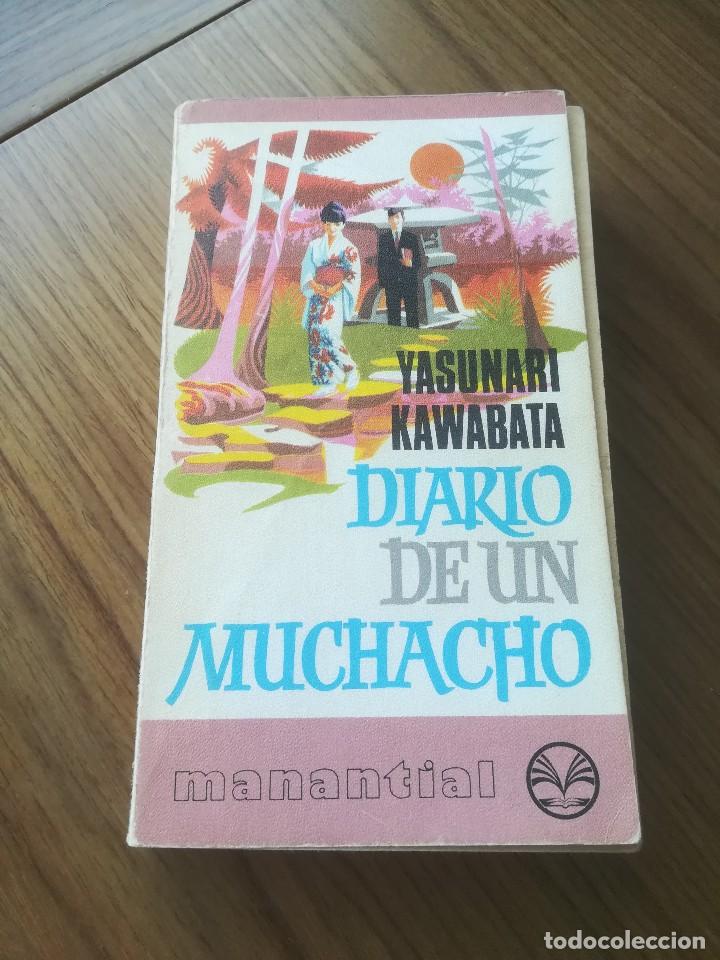 Second hand books: DIARIO DE UN MUCHACHO YASUNARI KAWABATA - PLAZA & JANES 1976 -