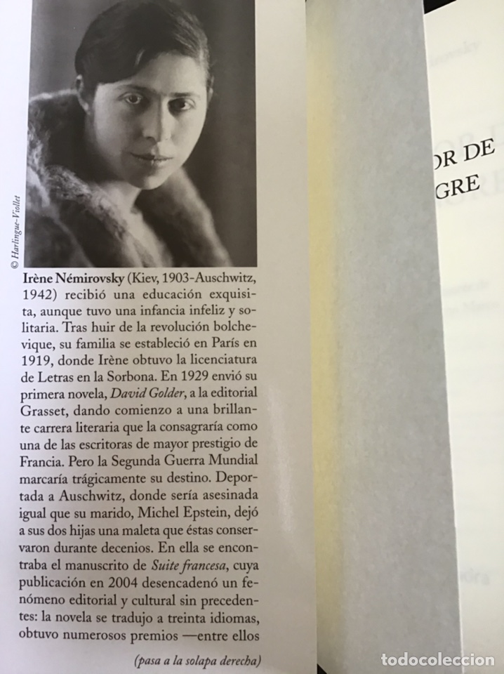 Libros de segunda mano: EL ARDOR DE LA SANGRE / IR&Egrave;NE N&Eacute;MIROVSKY / SALAMANDRA - Foto 2
