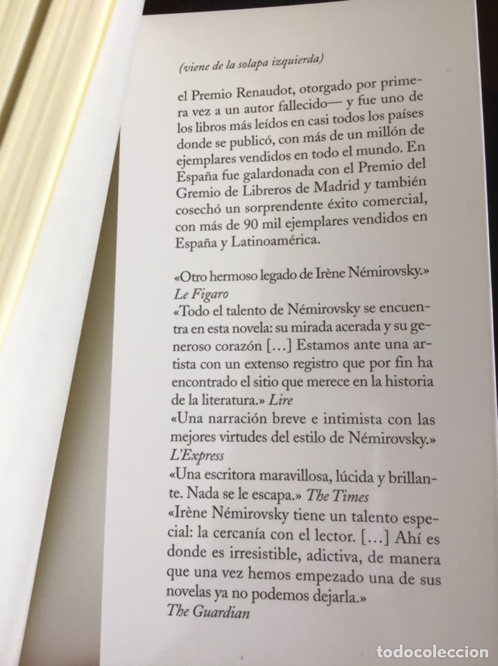 Libros de segunda mano: EL ARDOR DE LA SANGRE / IR&Egrave;NE N&Eacute;MIROVSKY / SALAMANDRA - Foto 3