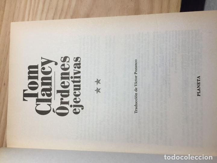 Libros de segunda mano: Ordenes Ejecutivas. Vol 2 - Tom Clancy - Foto 3