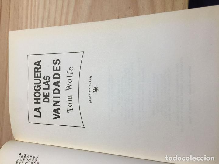 Libros de segunda mano: La hoguera de las vanidades - Tom Wolfe - Foto 6