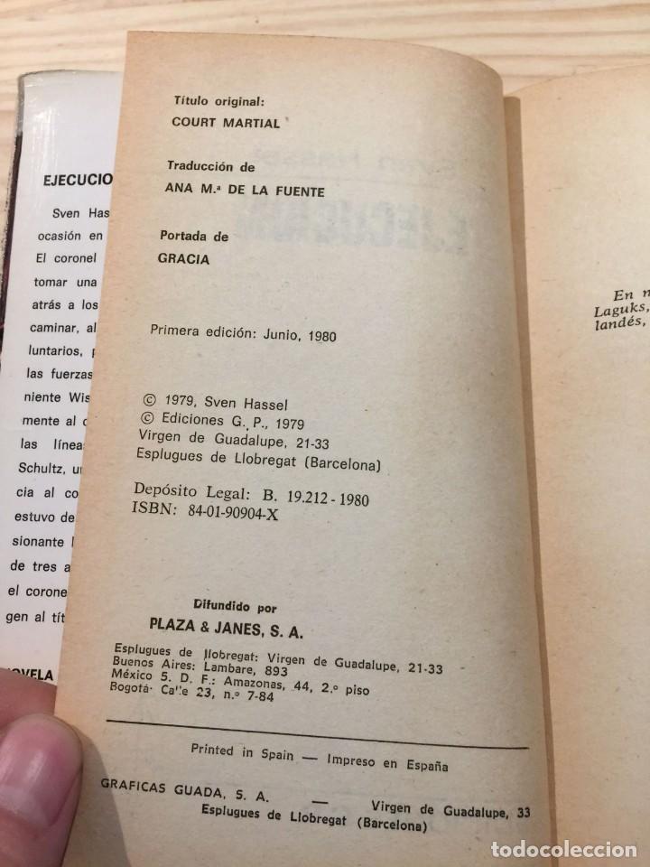 Libros de segunda mano: EJECUCI&Oacute;N - SVEN HASSEL - Foto 4