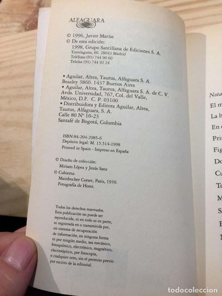 Libros de segunda mano: Cuando fui mortal. - Javier MAR&Iacute;AS&nbsp; - Foto 4