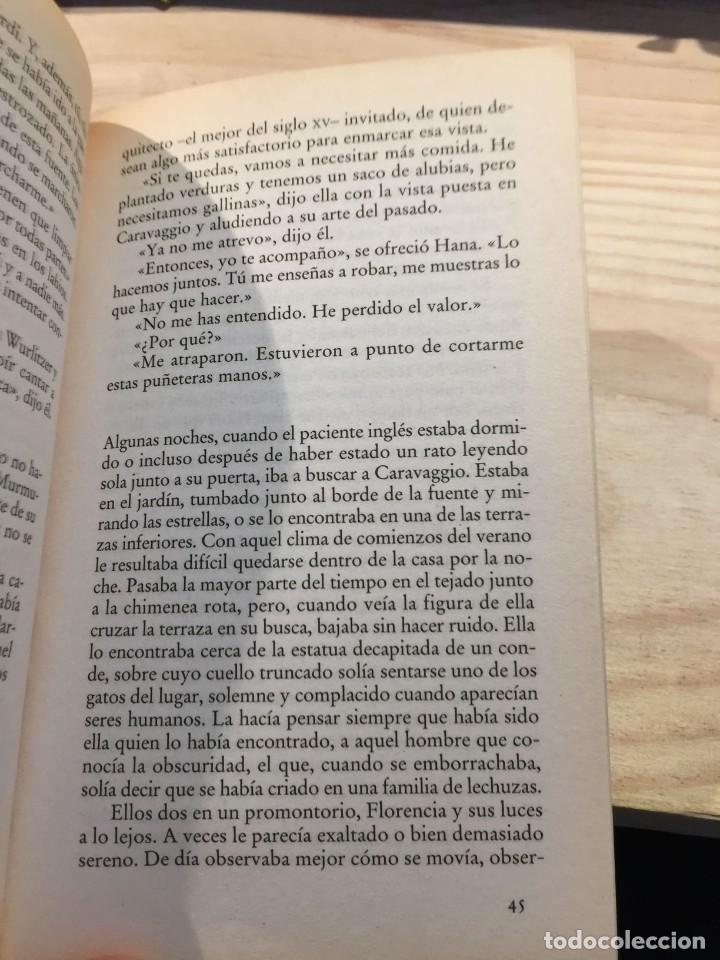 Libros de segunda mano: El paciente ingl&eacute;s. - Michael Ondaatje - Foto 5
