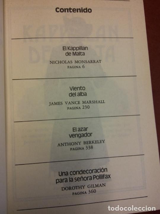 Gebrauchte B&uuml;cher: EL KAPPILLAN DE MALTA. VIENTO DEL ALBA. EL AZAR VENGADOR. UNA CONDECORACI&Oacute;N PARA LA SE&Ntilde;ORA POLLIFAX