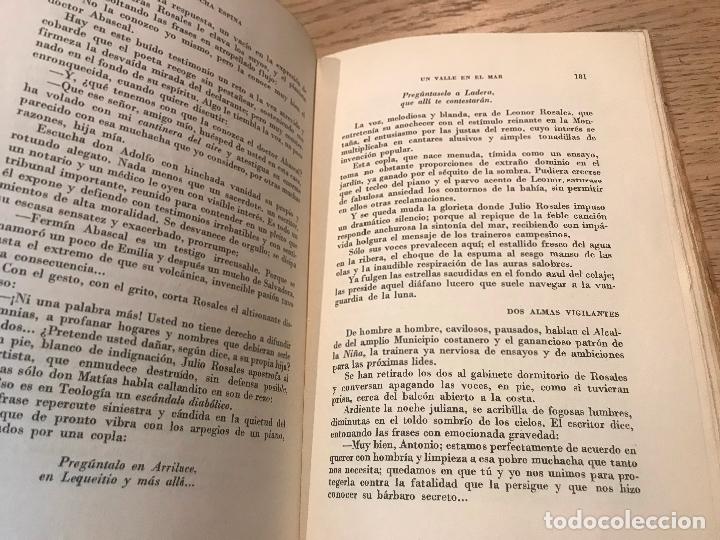 Libros de segunda mano: UN VALLE EN EL MAR. CONCHA ESPINA - Foto 8