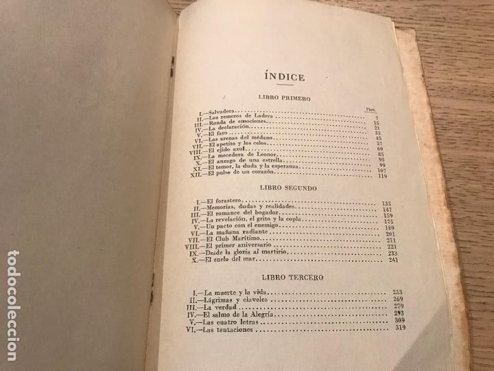 Libros de segunda mano: UN VALLE EN EL MAR. CONCHA ESPINA - Foto 9