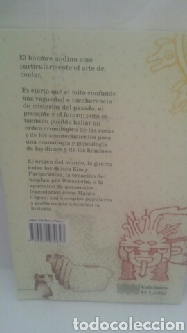 Libros de segunda mano: Mitos y leyendas del Per&uacute; - Foto 2