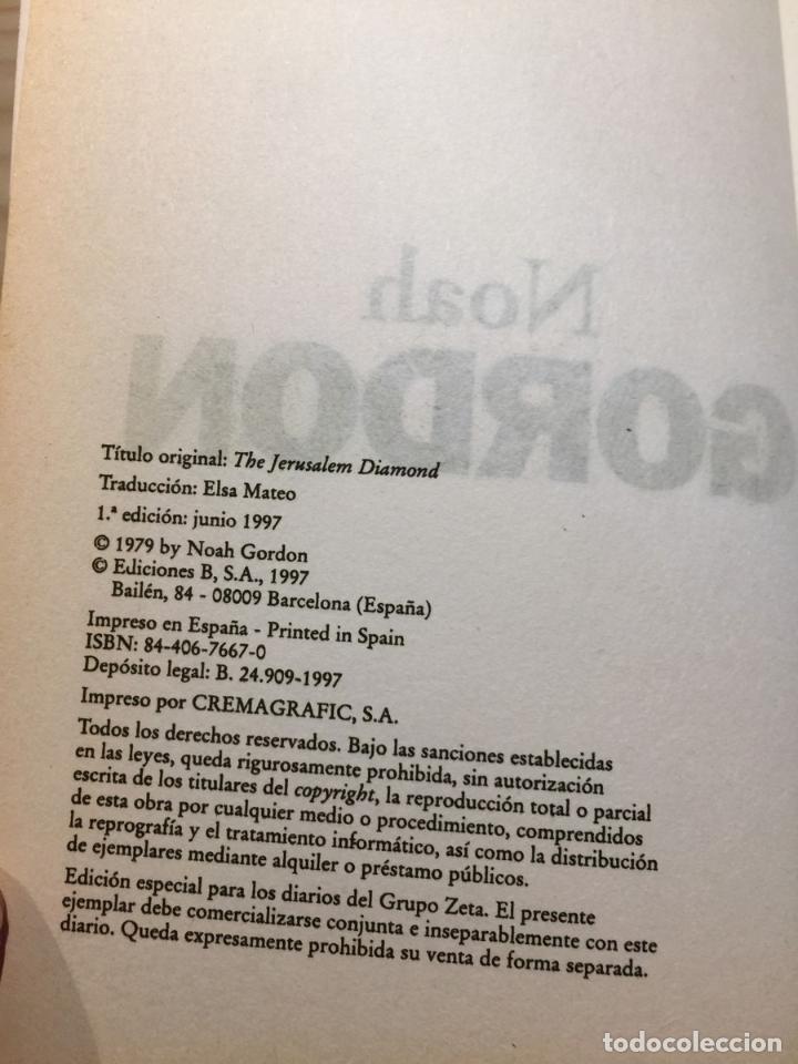 Libros de segunda mano: El Diamante De Jerusalen - Gordon, Noah - Foto 5
