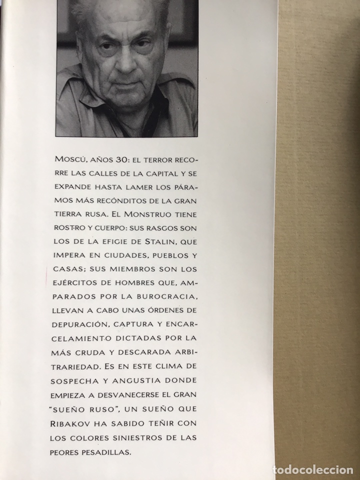 Libros de segunda mano: EL TERROR / ANATOLI RIBAKOV / EDICIONES B - Foto 2