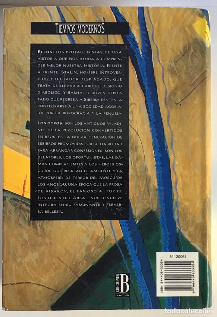 Libros de segunda mano: EL TERROR / ANATOLI RIBAKOV / EDICIONES B - Foto 4