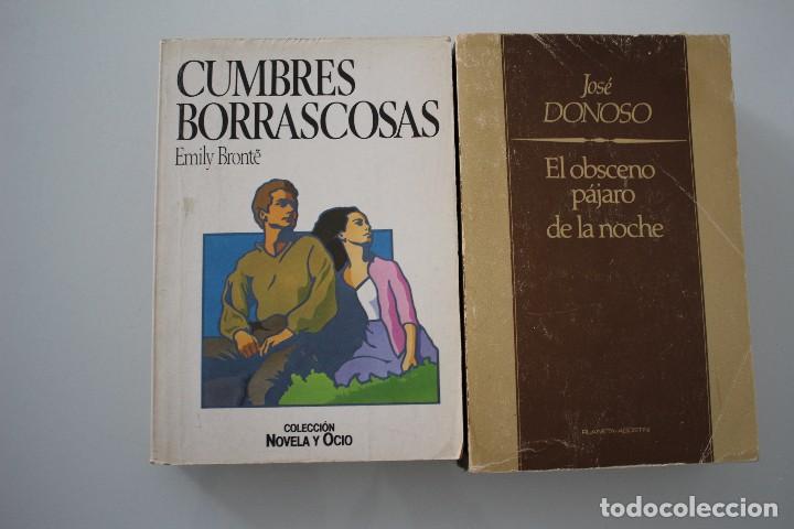Libros de segunda mano: CUMBRES BORRASCOSAS . EL OBSCENO PAJARO DE LA NOCHE