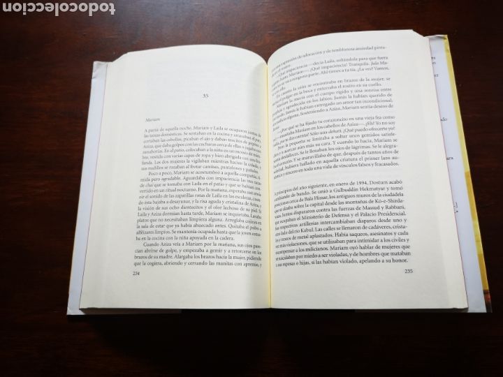 Libros de segunda mano: Mil soles espl&eacute;ndidos de Khaled Hosseini - Foto 4