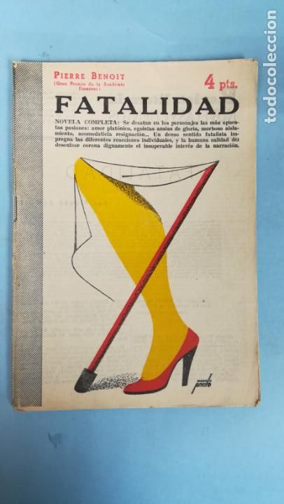 Libros de segunda mano: Fatalidad. Pierre Benoit - Foto 1