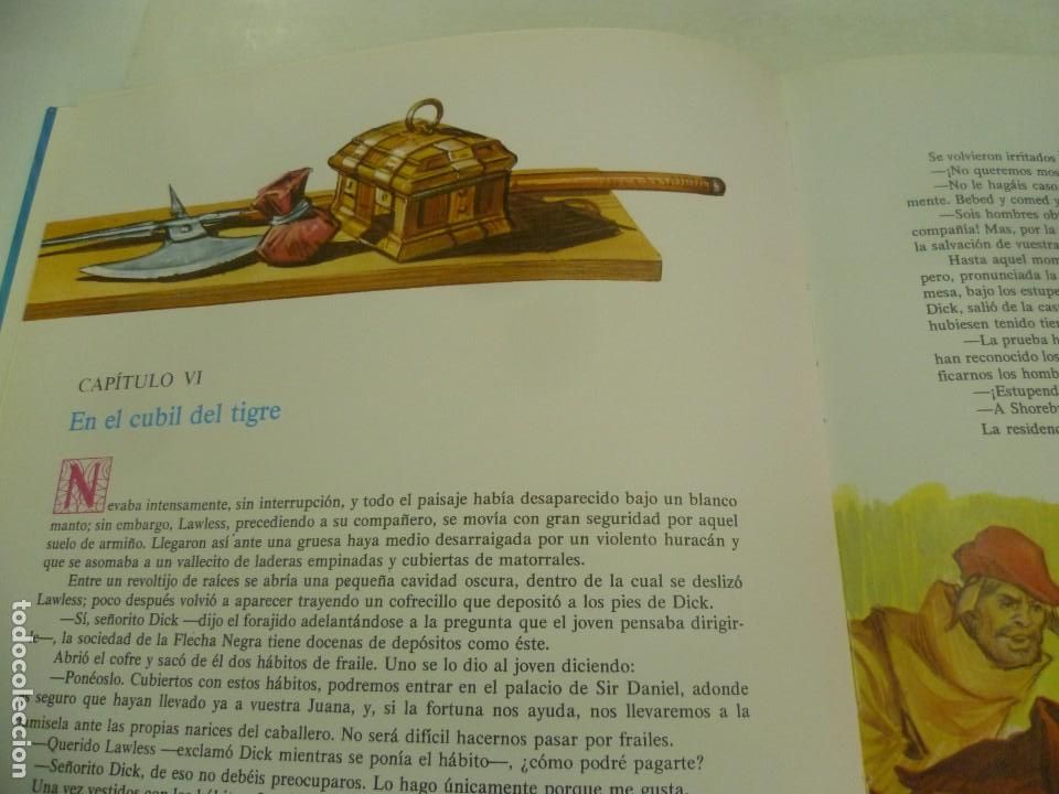 Libros de segunda mano: Libro ilustrado La Flecha Negra-Ed. Toray - Foto 3