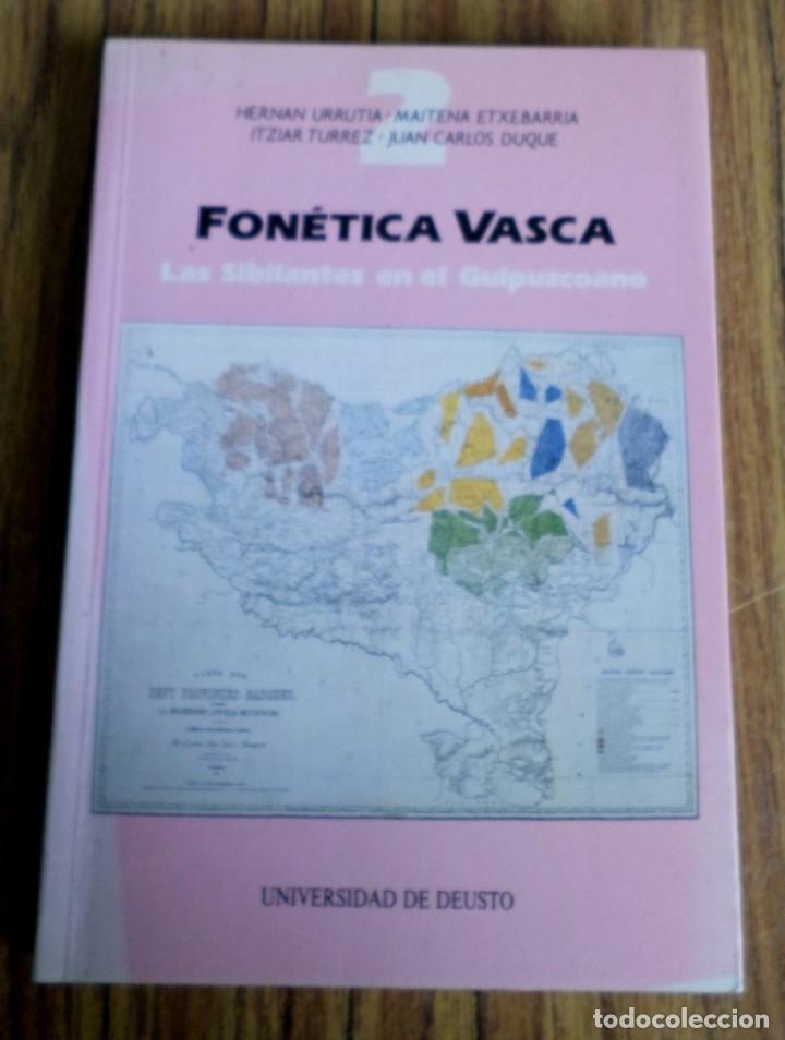 Fonética Vasca - Las Sibilantes En El Guipuzcoa - Comprar En ...