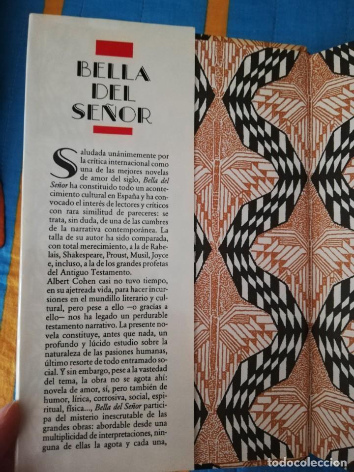 Libros de segunda mano: BELLA DEL SE&Ntilde;OR (ALBERT COHEN) - C&Iacute;RCULO DE LECTORES - Foto 2