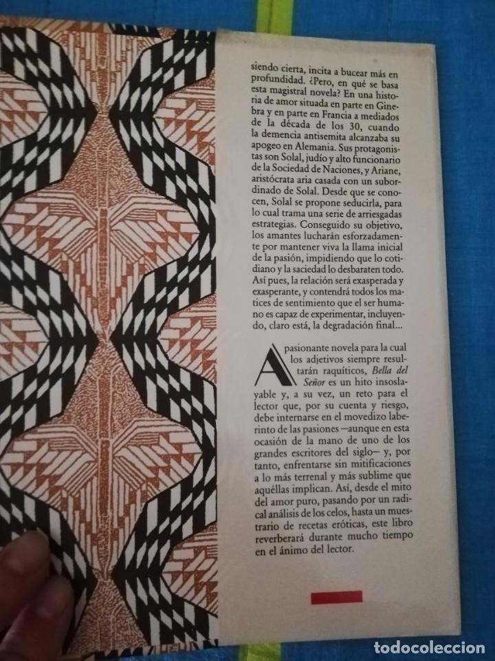 Libros de segunda mano: BELLA DEL SE&Ntilde;OR (ALBERT COHEN) - C&Iacute;RCULO DE LECTORES - Foto 4