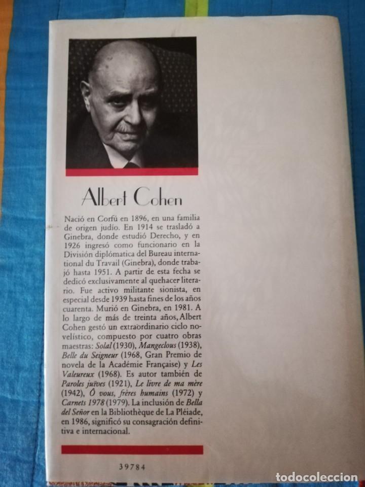Libros de segunda mano: BELLA DEL SE&Ntilde;OR (ALBERT COHEN) - C&Iacute;RCULO DE LECTORES - Foto 5