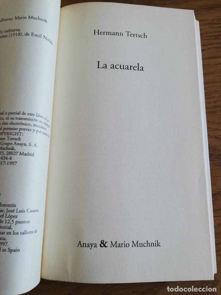 Libros de segunda mano: LA ACUARELA (HERMANN TERTSCH) - Foto 2