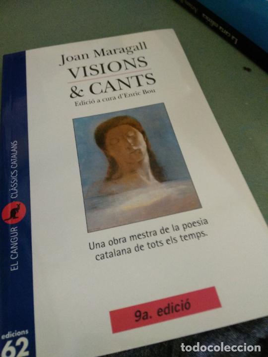 Libros de segunda mano: VISIONS & CANTS. JOAN MARAGALL - Foto 1