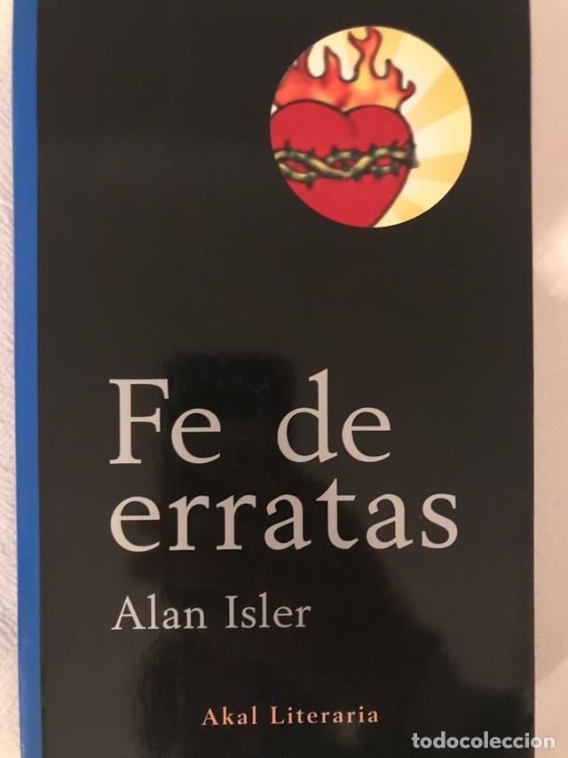 Libros de segunda mano: Fe de erratas. Alan Isler - Foto 1