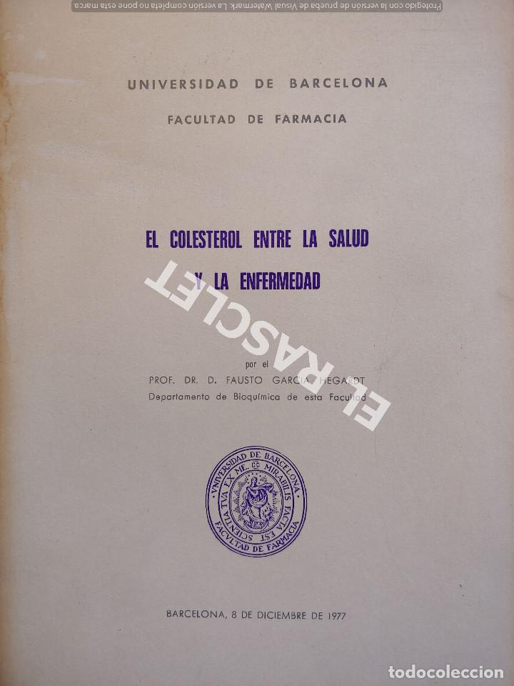 Livres d'occasion: CUESTIONARIO DE LA UNIVERSIDAD DE BARCELONA - FACULTAD DE FARMACIA -