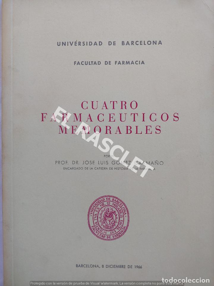 Livres d'occasion: CUESTIONARIO DE LA UNIVERSIDAD DE BARCELONA - FACULTAD DE FARMACIA -