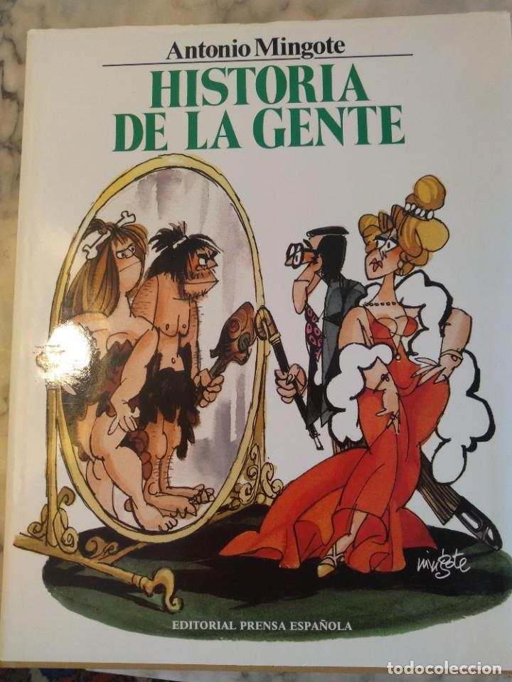 Libros de segunda mano: libro Historia de la gente, Antonio Mingote - Foto 1