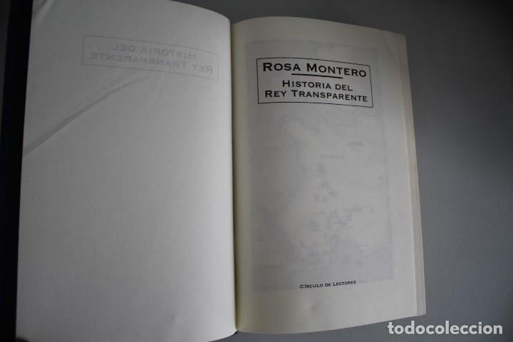 Libros de segunda mano: HISTORIA DEL REY TRASPARENTE ROSA MONTERO - Foto 1