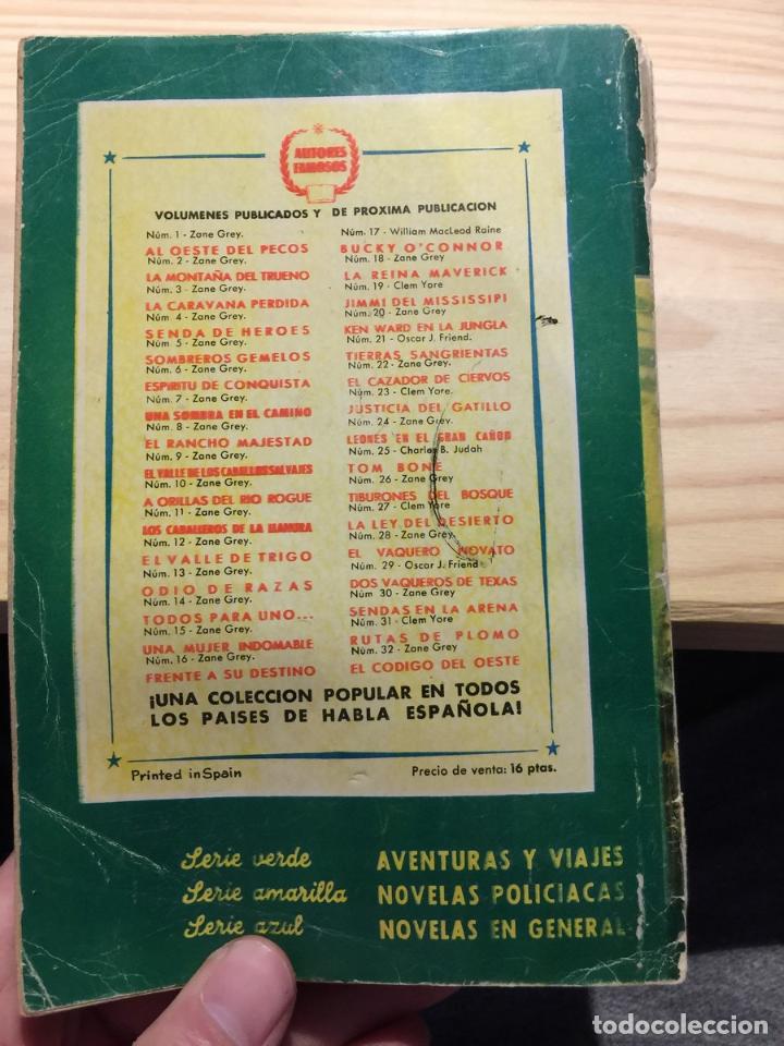 Libros de segunda mano: DOS VAQUEROS DE TEXAS - Friend,Oscar J, - Foto 2