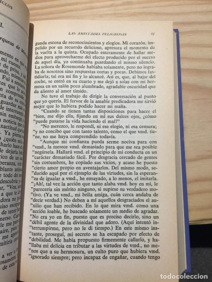 Libros de segunda mano: LAS AMISTADES PELIGROSAS - CHODERLOS DE LACLOS - Foto 2