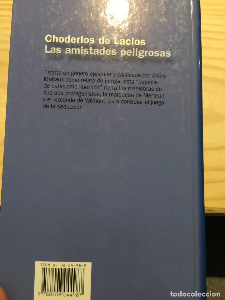 Libros de segunda mano: LAS AMISTADES PELIGROSAS - CHODERLOS DE LACLOS - Foto 3