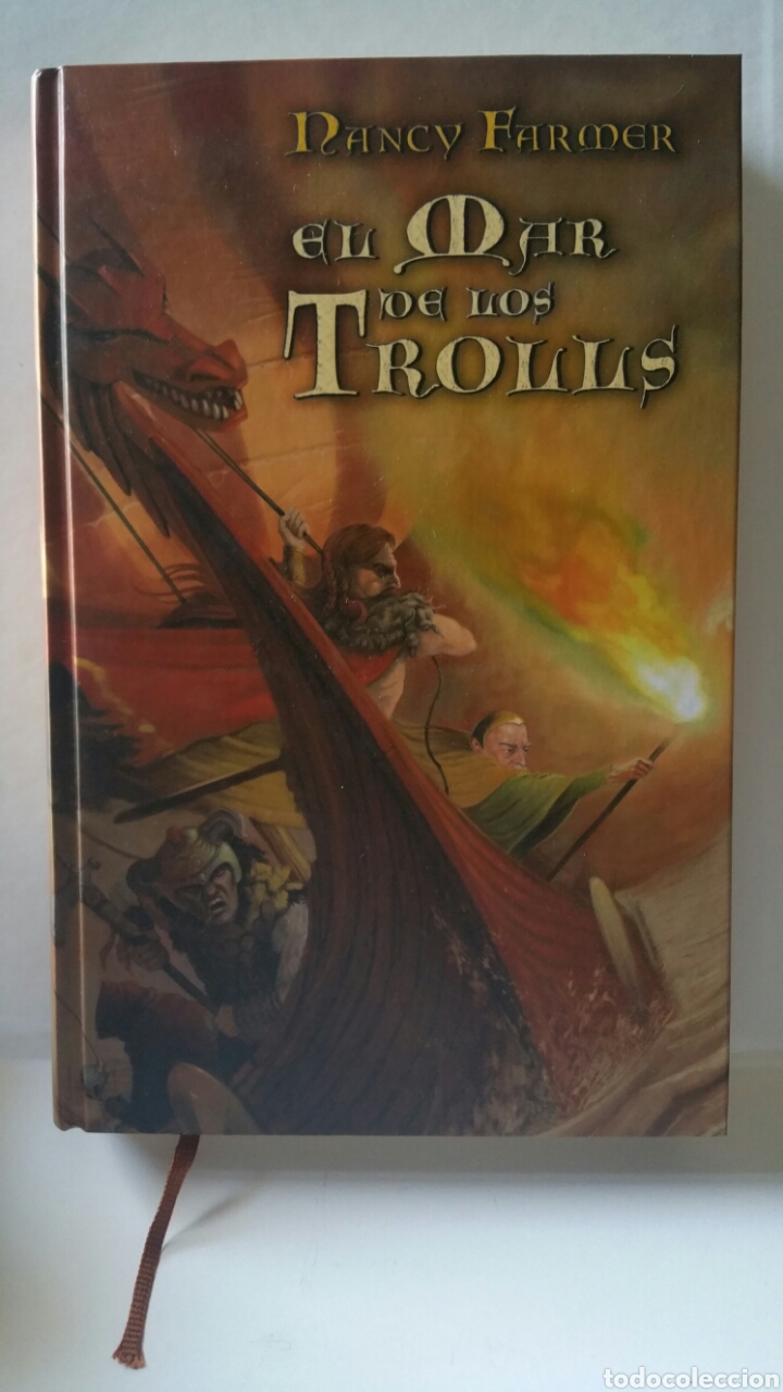 Libros de segunda mano: El mar de los trolls. Nancy Farmer, c&iacute;rculo de lectores 2006. - Foto 1