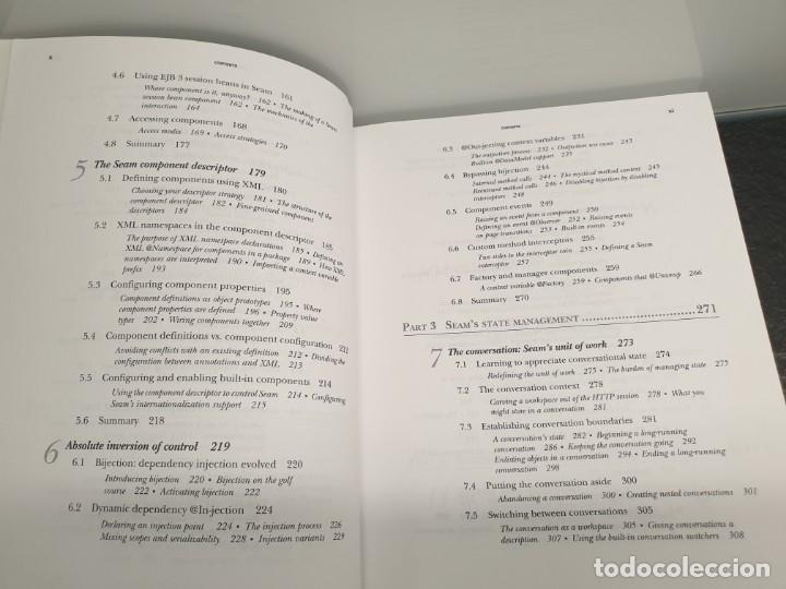 Libros de segunda mano: Seam in Action, de Dan Allen. Java-based web development. EN INGL&Eacute;S - Foto 4