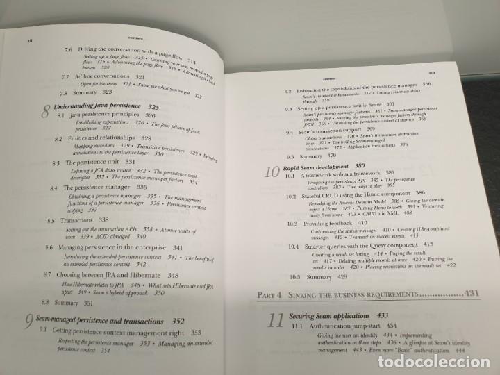 Libros de segunda mano: Seam in Action, de Dan Allen. Java-based web development. EN INGL&Eacute;S - Foto 5